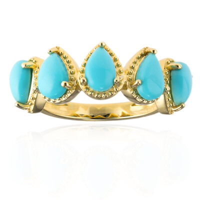 Bague en argent et Turquoise Sleeping Beauty