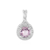 Pendentif en argent et Kunzite