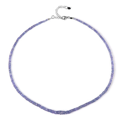 Collier en argent et Tanzanite