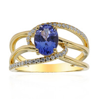 Bague en or et Tanzanite AAA (CIRARI)