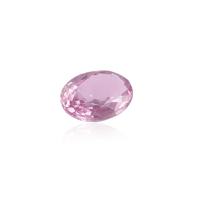 Gemme et Saphir rose de Ceylan 0,173 ct