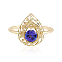 Bague en or et Tanzanite AAA (Ornaments by de Melo)