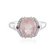 Bague en argent et Quartz rose