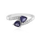 Bague en argent et Iolite