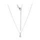 Collier en argent et Topaze blanche