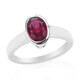 Bague en argent et Grenat Rhodolite (MONOSONO COLLECTION)