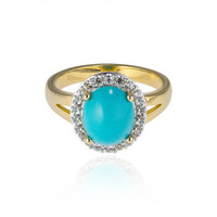 Bague en argent et Turquoise Sleeping Beauty