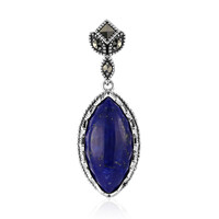 Pendentif en argent et Lapis-Lazuli (Annette classic)