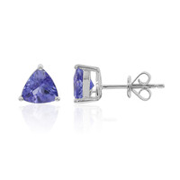 Boucles d'oreilles en or et Tanzanite AAA (CIRARI)