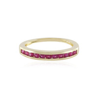 Bague en or et Rubis