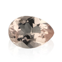  Morganite couleur pêche (gemme et boîte de collection)