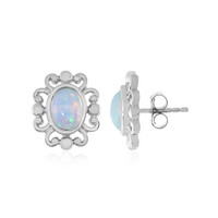 Boucles d'oreilles en argent et Opale Welo