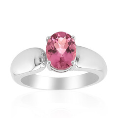 Bague en argent et Tourmaline rose du Brésil  (Pallanova)