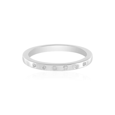 Bague en argent et Diamant I3 (H)