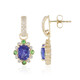 Boucles d'oreilles en or et Tanzanite (Adela Gold)