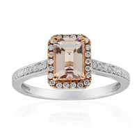 Bague en or et Morganite AAA (CIRARI)