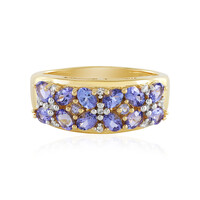 Bague en argent et Tanzanite