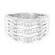 Bague en argent et Saphir blanc