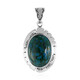 Pendentif en argent et Chrysocolle (Art of Nature)