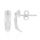 Boucles d'oreilles en argent et Diamant I1 (G) (Annette)