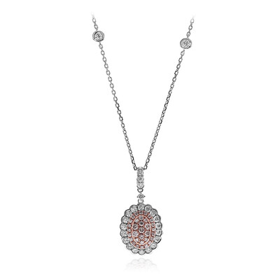 Collier en or et Diamant rose I1 (CIRARI)