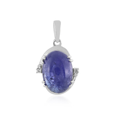 Pendentif en argent et Tanzanite