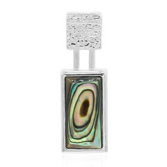 Pendentif en argent et Coquillage d'Abalone