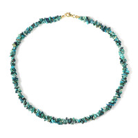 Collier en argent et Chrysocolle