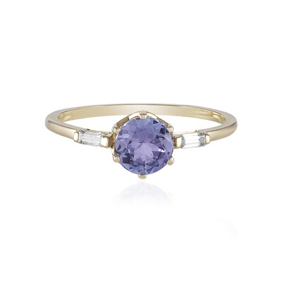 Bague en or et Tanzanite