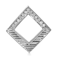 Pendentif en argent et Topaze blanche