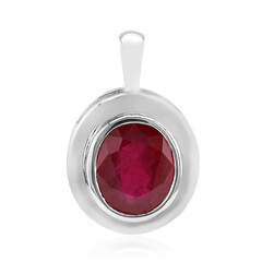 Pendentif en argent et Rubis de Bemainty