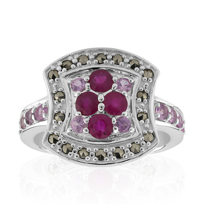 Bague en argent et Rubis (Annette classic)