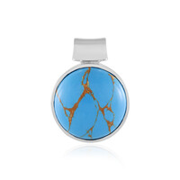 Pendentif en argent et Turquoise