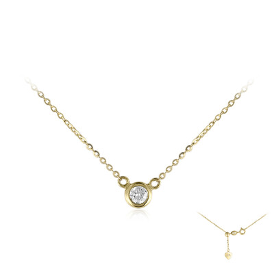 Collier en or et Diamant SI1 (G) (Annette)