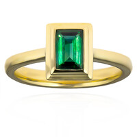 Bague en or et Tourmaline de Golconde (CUSTODANA)