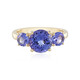 Bague en or et Tanzanite