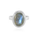 Bague en argent et Labradorite (MONOSONO COLLECTION)