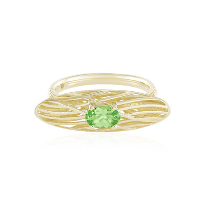 Bague en or et Grenat Tsavorite (Ornaments by de Melo)