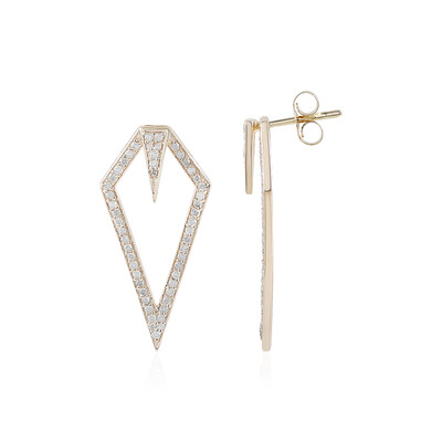 Boucles d'oreilles en or et Diamant I3 (H) (de Melo)