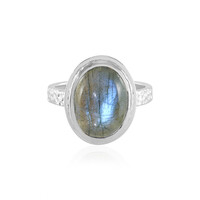 Bague en argent et Labradorite