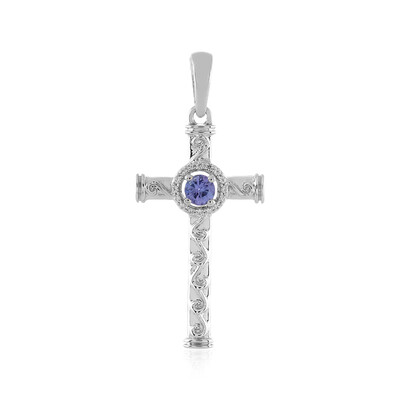 Pendentif en argent et Tanzanite