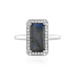 Bague en argent et Labradorite