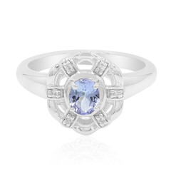 Bague en argent et Tanzanite non chauffée