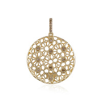 Pendentif en or et Diamant champagne I2 (Ornaments by de Melo)