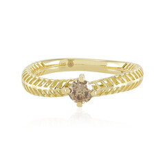 Bague en or et Diamant champagne I2 (Ornaments by de Melo)