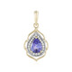 Pendentif en or et Tanzanite