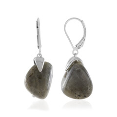 Boucles d'oreilles en argent et Labradorite