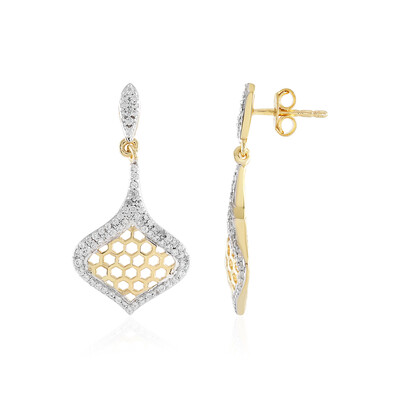 Boucles d'oreilles en argent et Zircon