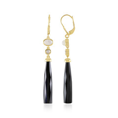 Boucles d'oreilles en argent et Onyx noir (KM by Juwelo)