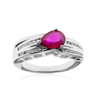 Bague en argent et Rubis de Bemainty (Adela Silber)